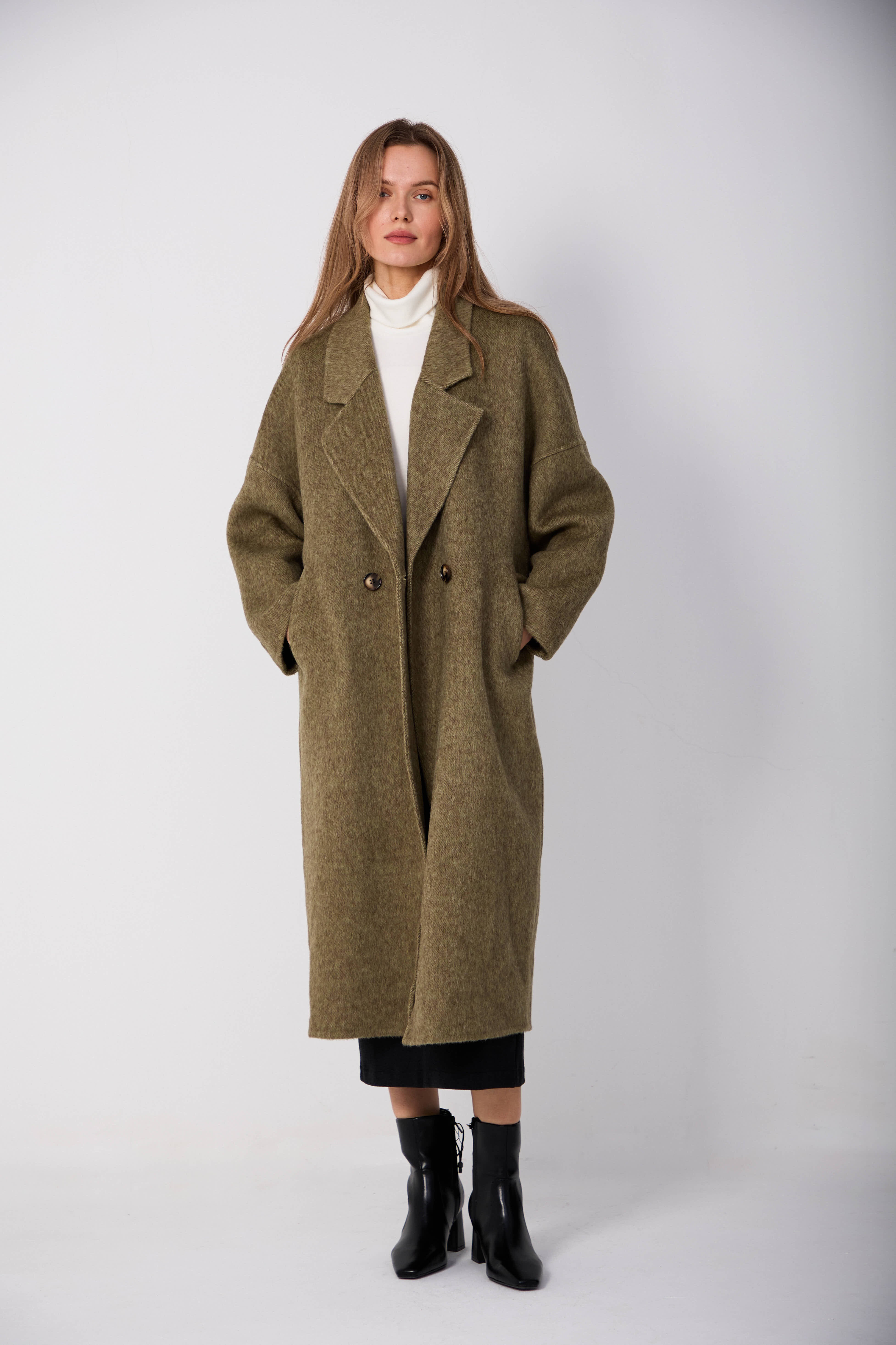 clean line winter wool coats
