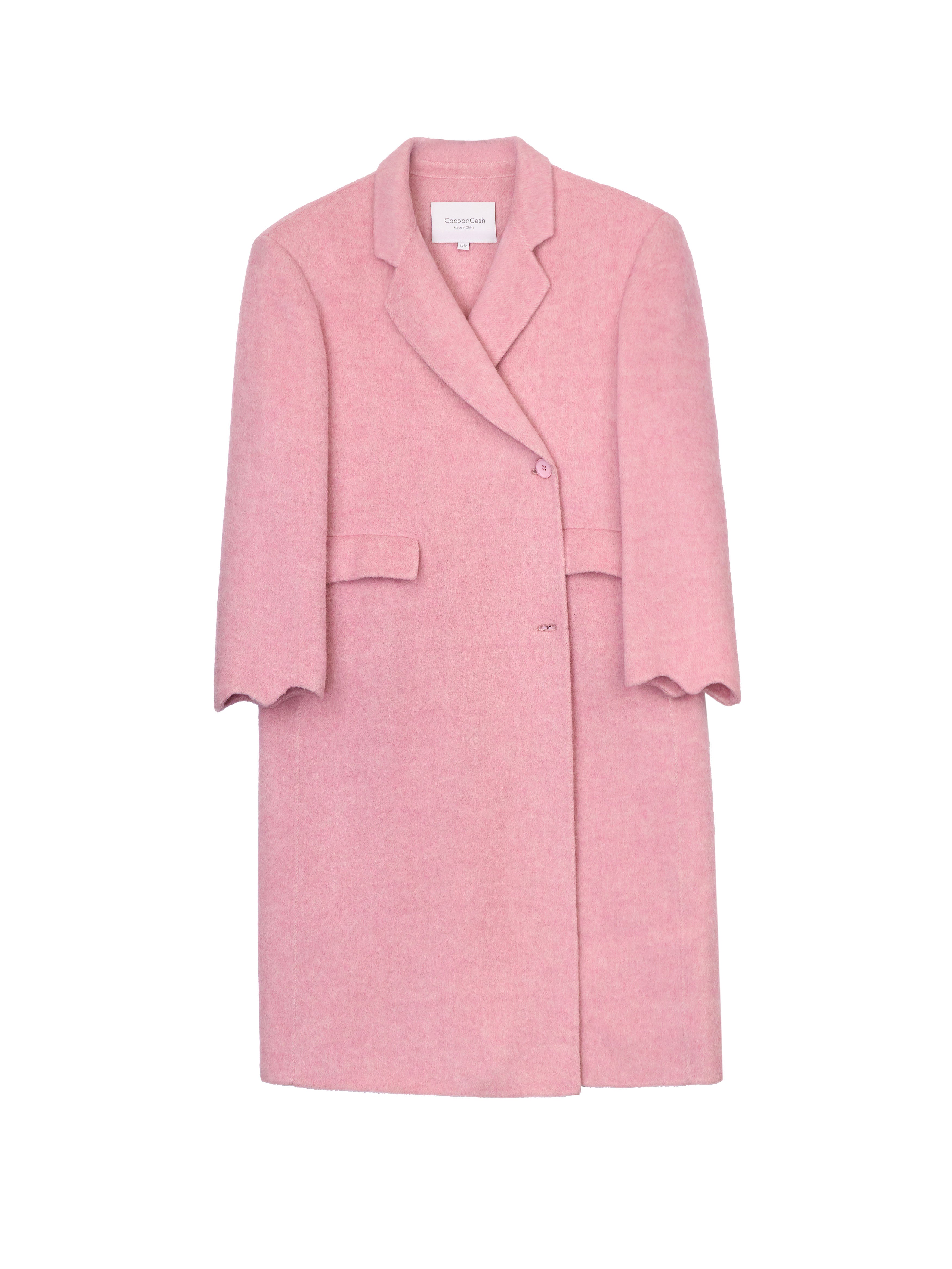 cocooncash natural fabric coat