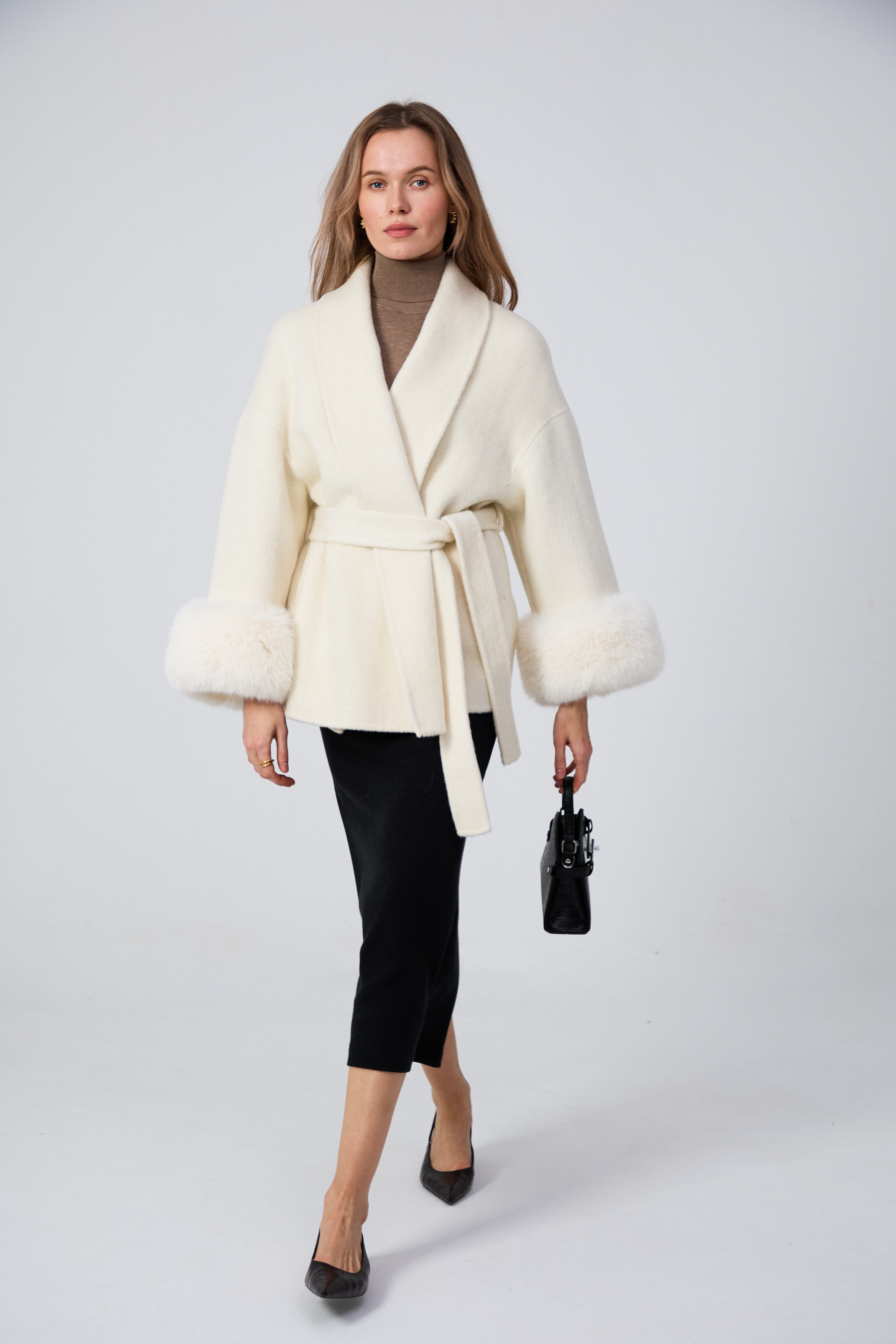 cultural luxury wool outerwear for women