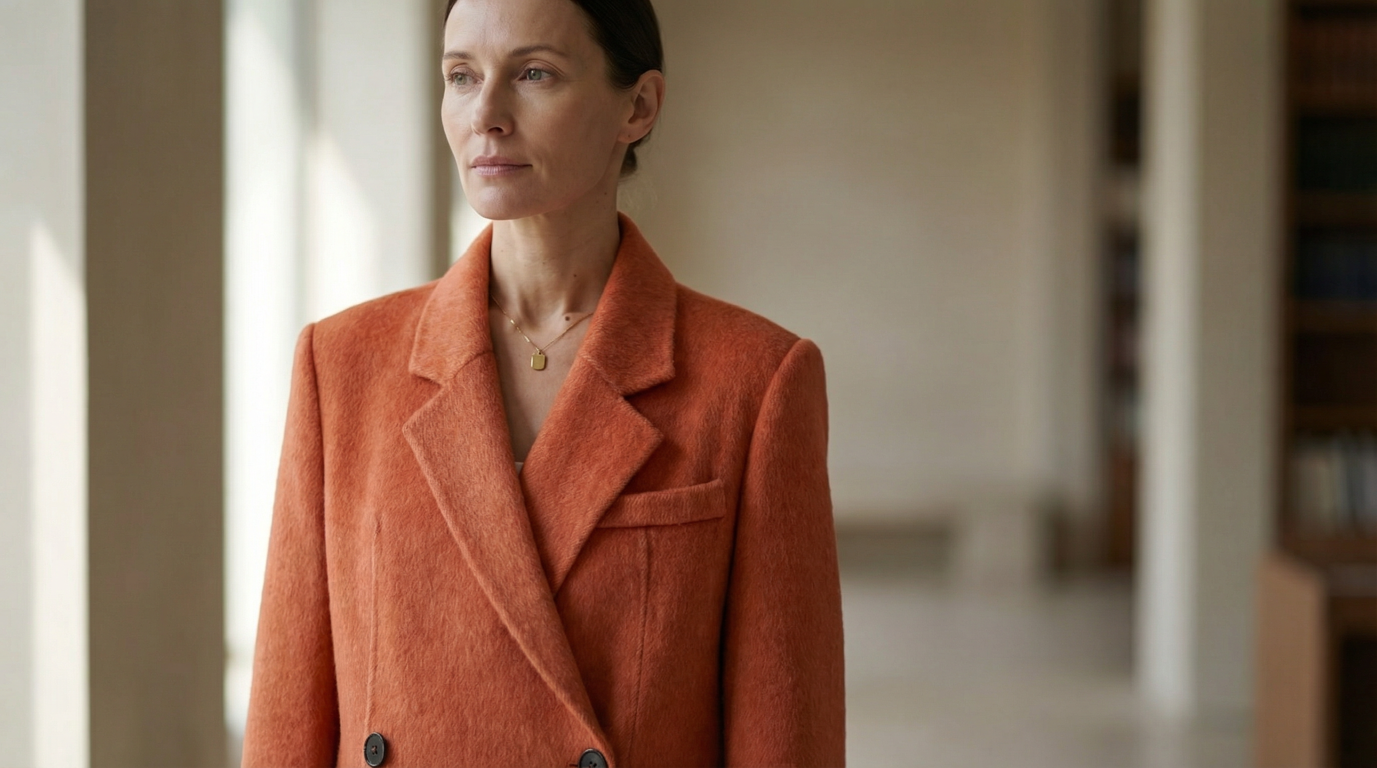 Double-breasted wool coats by CocoonCash featuring tailored structure, refined balance, and contemporary luxury fashion.