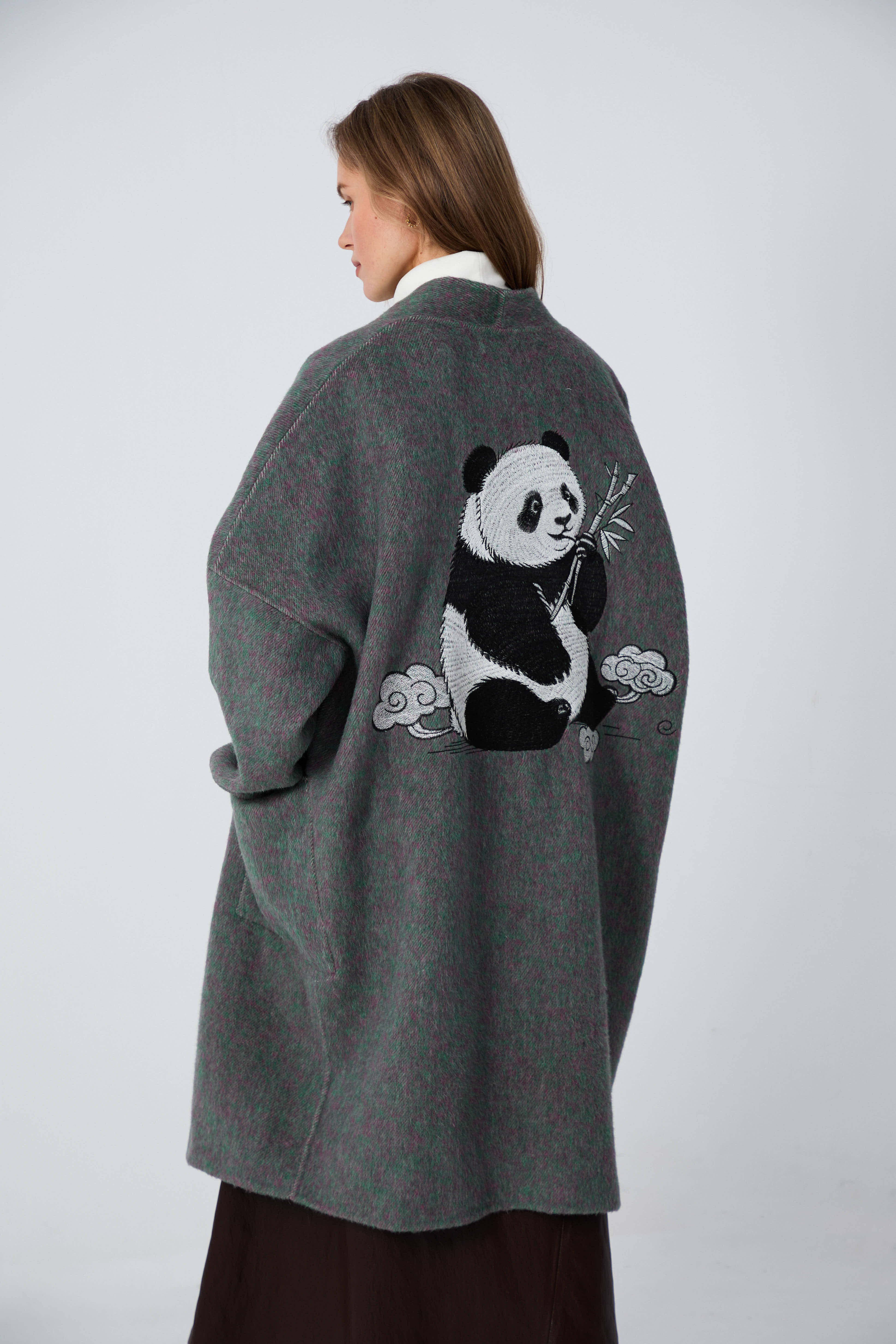 elegant relaxed-fit wool coats