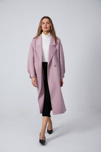 graceful silhouette wool coats