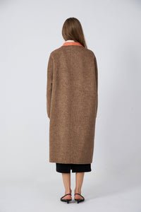 minimalist tailoring wool coats