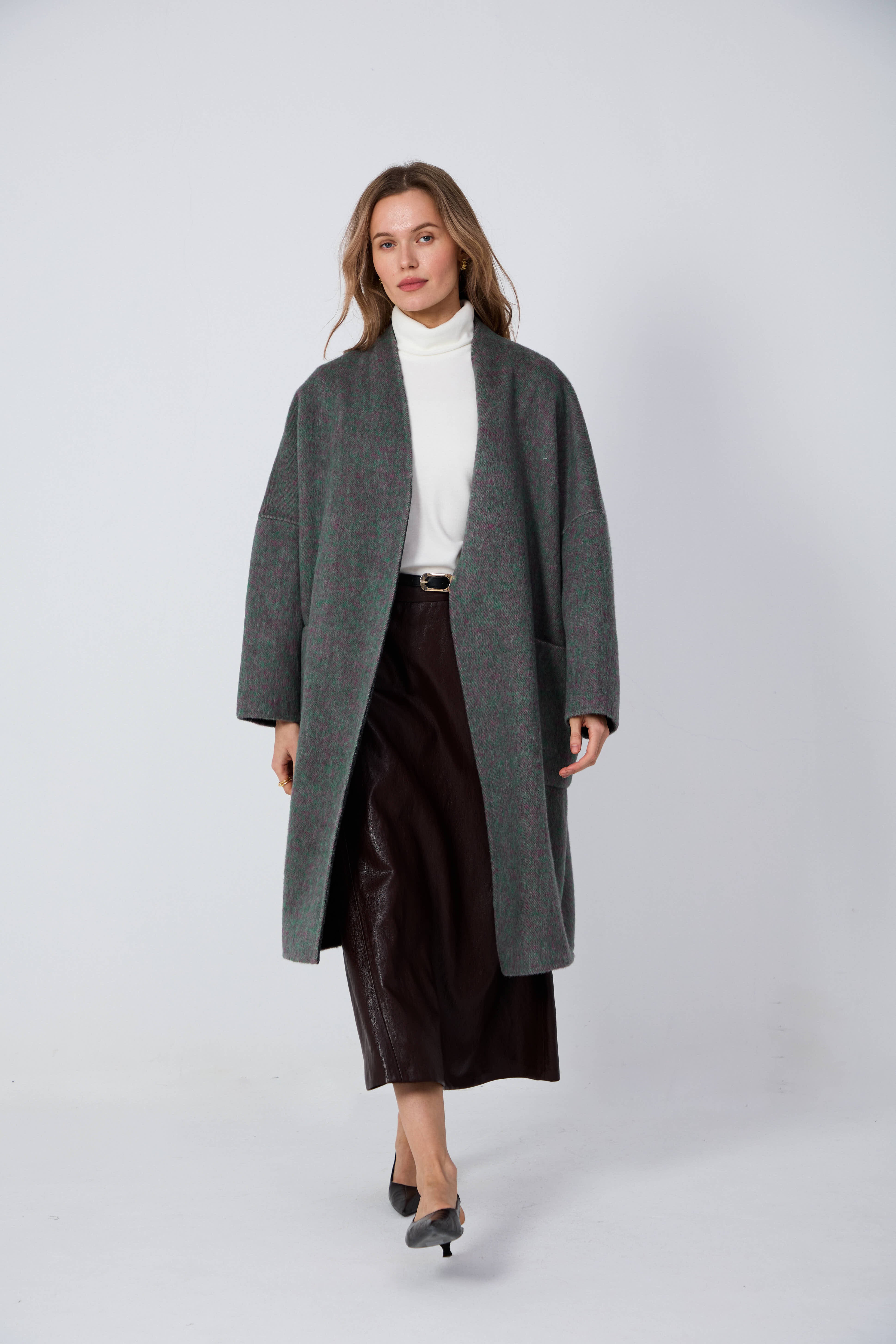 quality-focused wool coats
