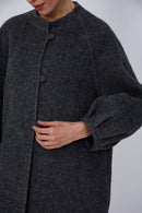 wool and cashmere blend coat