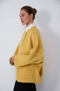 wool coat for frosty mornings