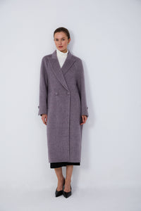 wool coat for snowy weather