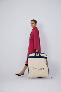 wool coat for work and evening